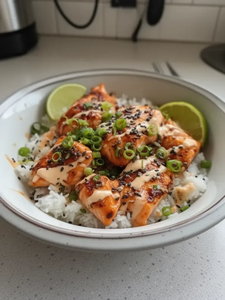 Bang Bang Salmon Bowl