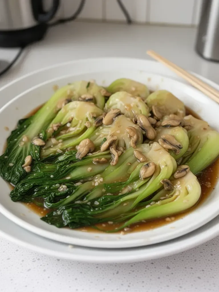 Bok Choy with Oyster Sauce