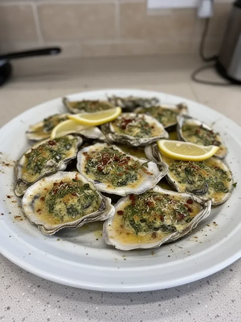 Cajun Oyster Rockefeller