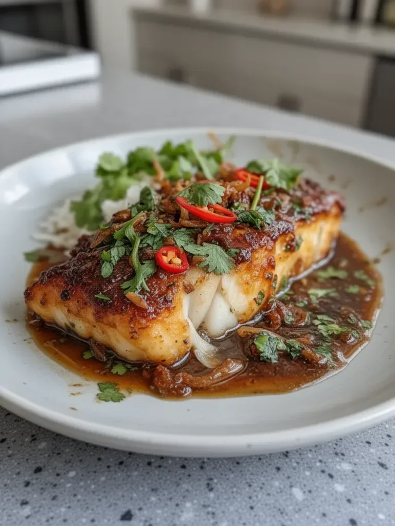 Chilli Lime Fish Cilantro