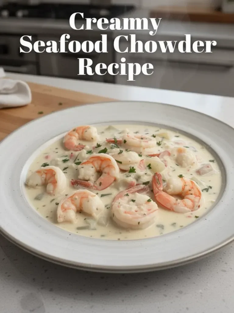 Creamy Seafood Chowder Recipe