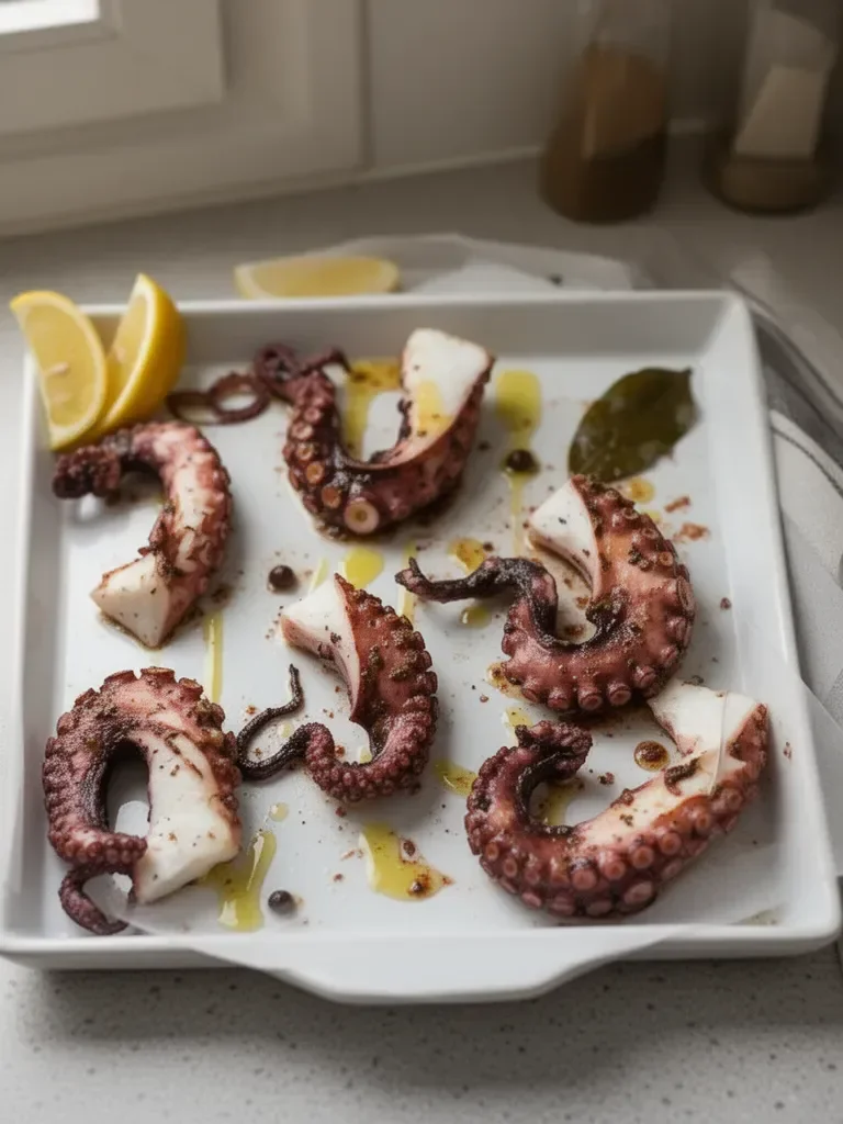 Easy Baked Mediterranean Octopus Recipe