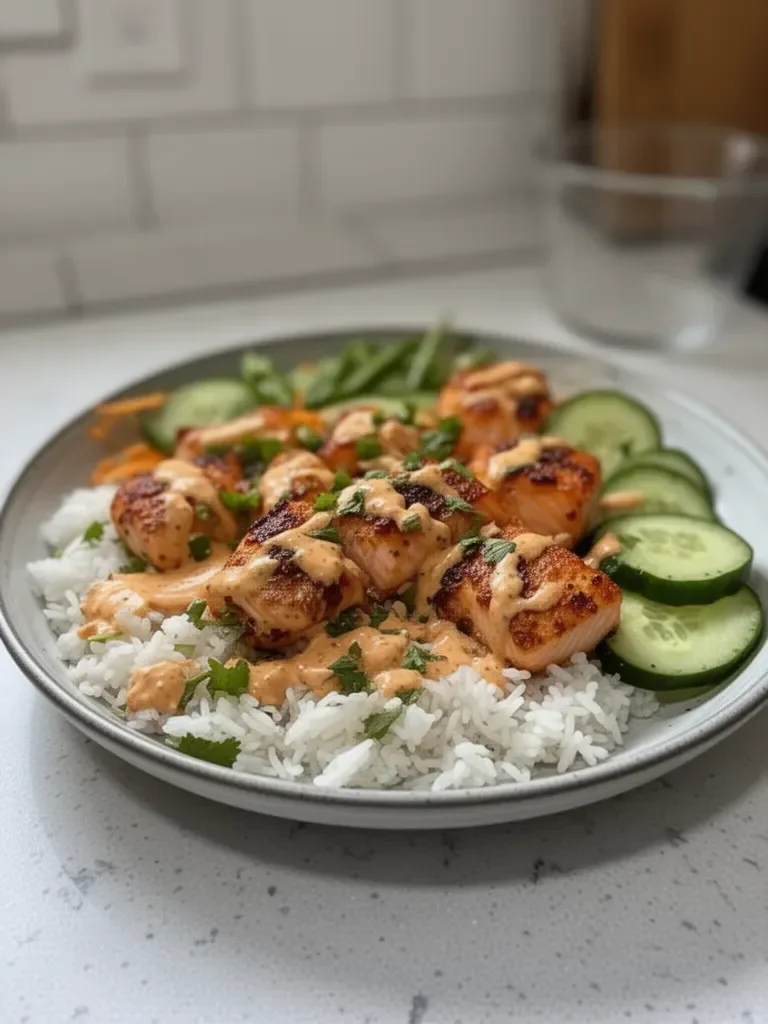 Flavorful Bang Bang Salmon Bowls You’ll Crave Every Night