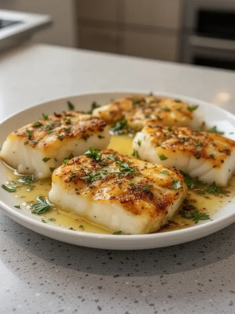 Garlic Butter Baked Cod: Easy, Juicy, Oven-Ready Dinner Recipe