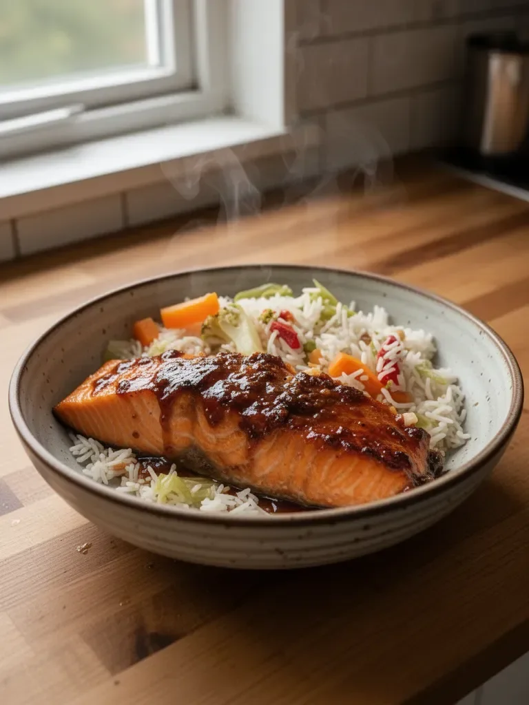 Maple Glazed Salmon