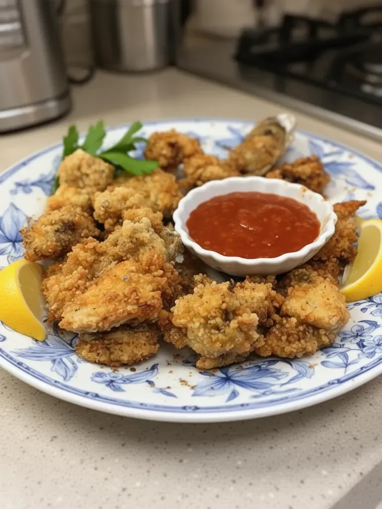 Pan Fried Oysters