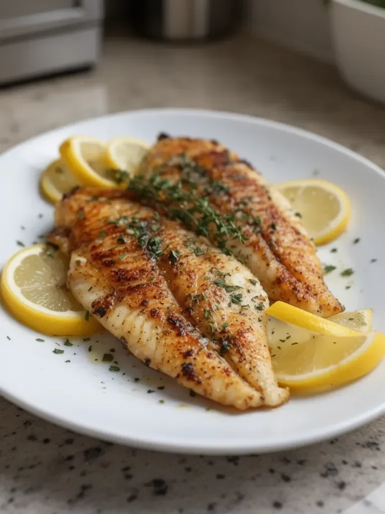Pan Seared Tilapia
