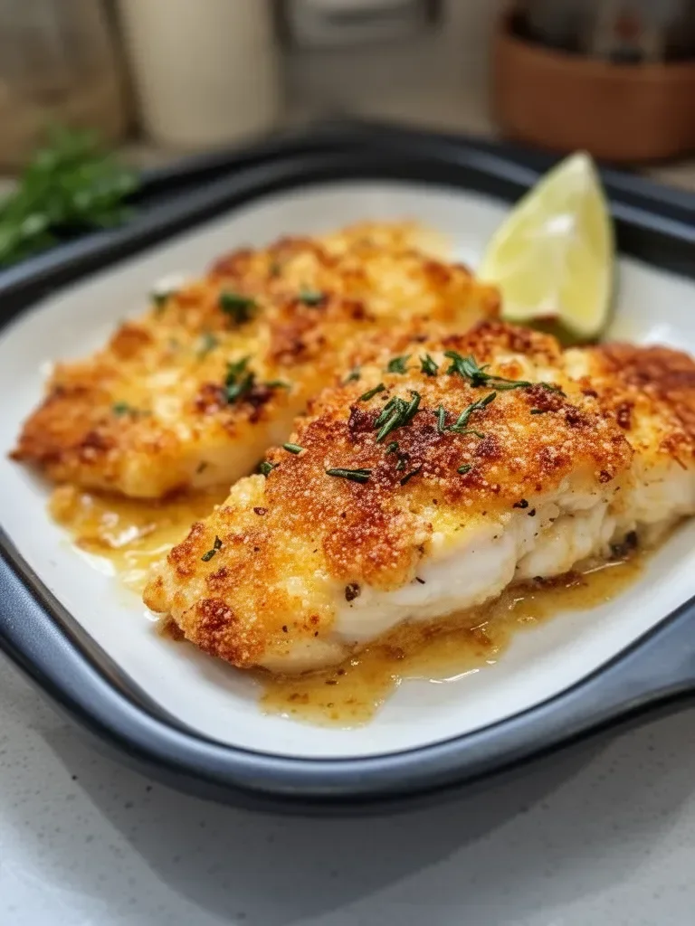 Parmesan Crusted Cod
