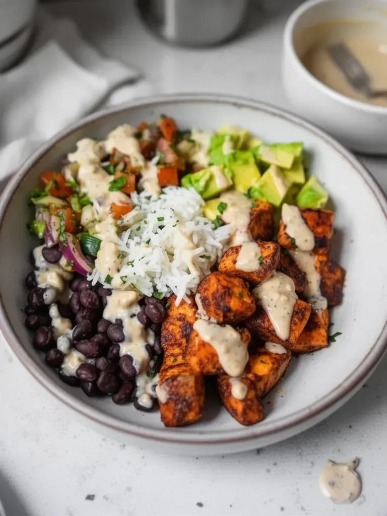 Salmon and Black Bean Bowl