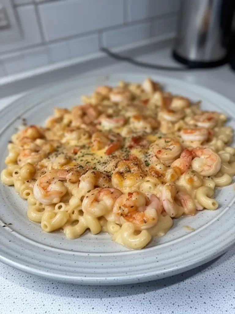Seafood Mac & Cheese Bake Extravaganza