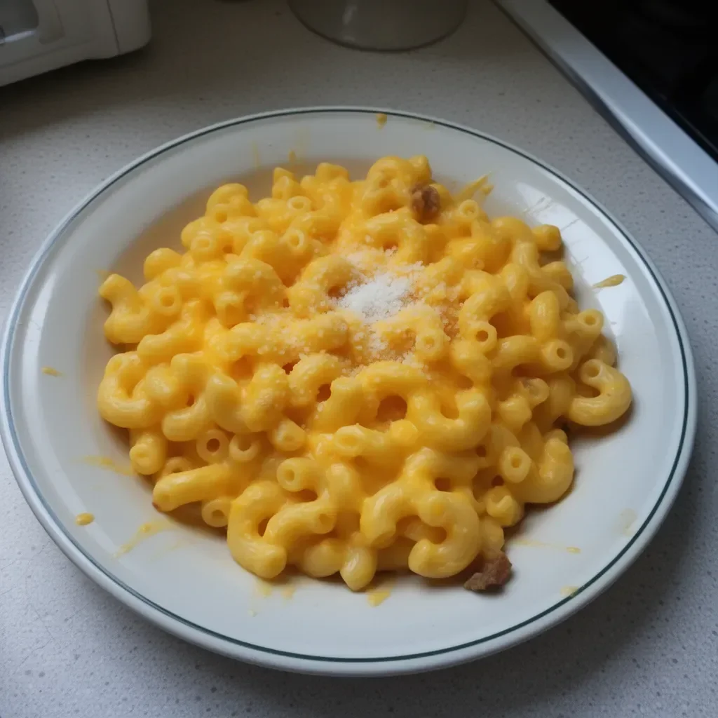 Delicious Soul Food Macaroni and Cheese in a creamy cheese sauce