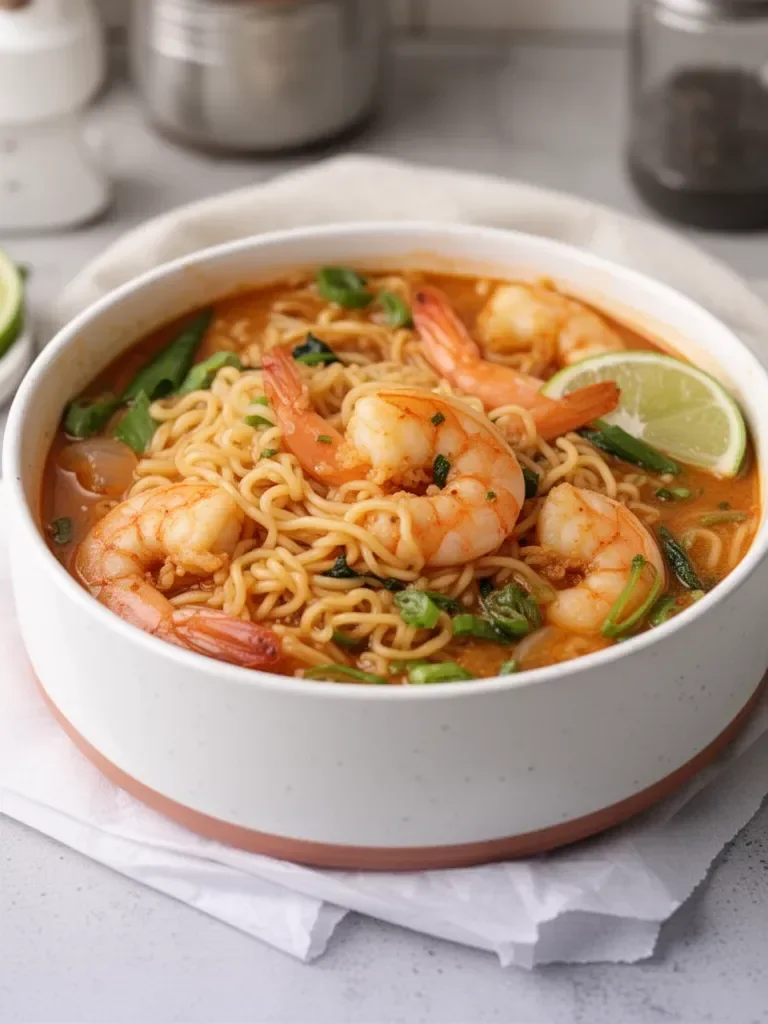 Spicy Shrimp Ramen