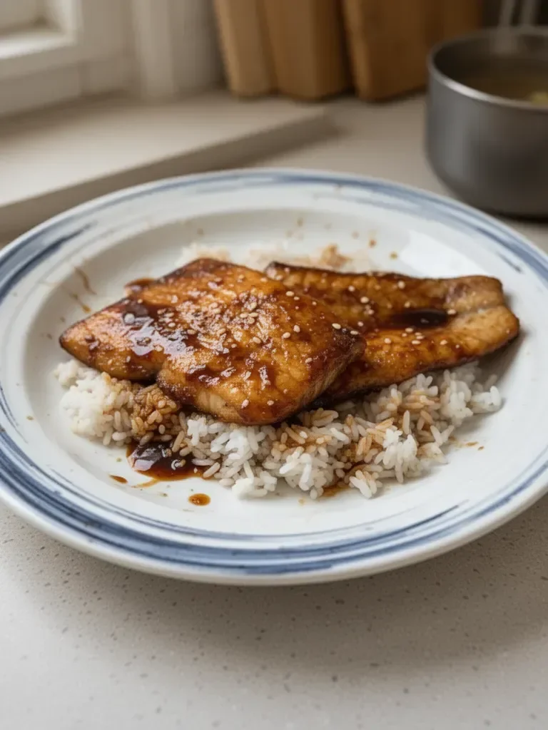 Sweet Soy Glazed Basa Fillet Recipe
