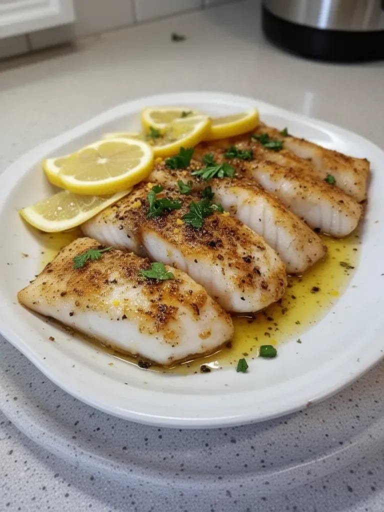 Zesty Lemon Butter Fish Fillet Recipe