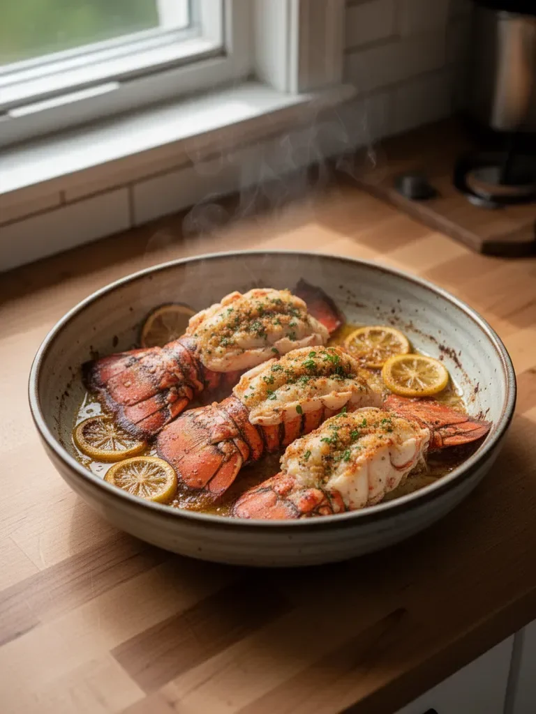 Baked Lobster Tails