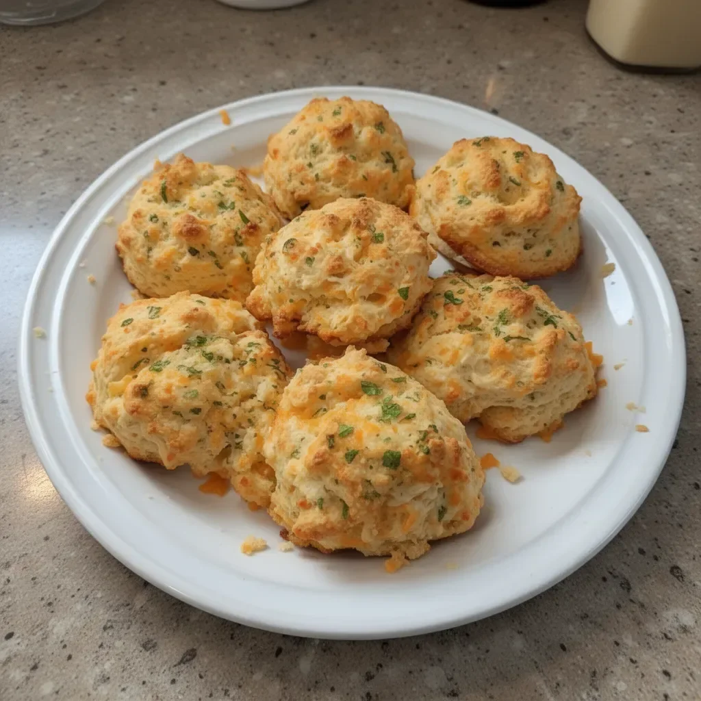 Homemade Cheddar Bay Biscuits inspired by Red Lobster's famous recipe.