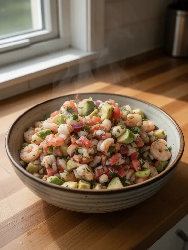 Easy Shrimp Ceviche