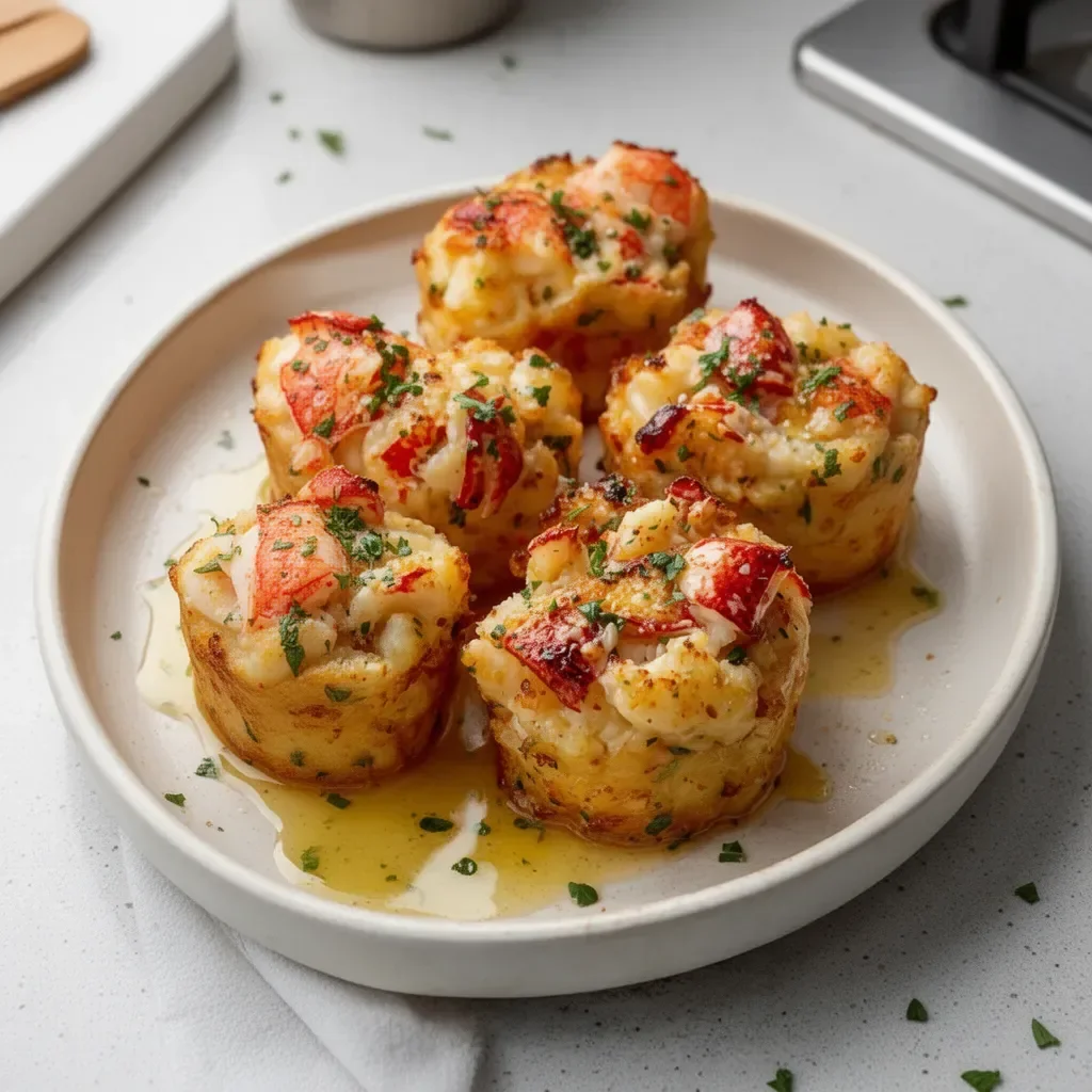 Delicious Lobster and Crab Butter Bombs ready to impress at your next seafood feast