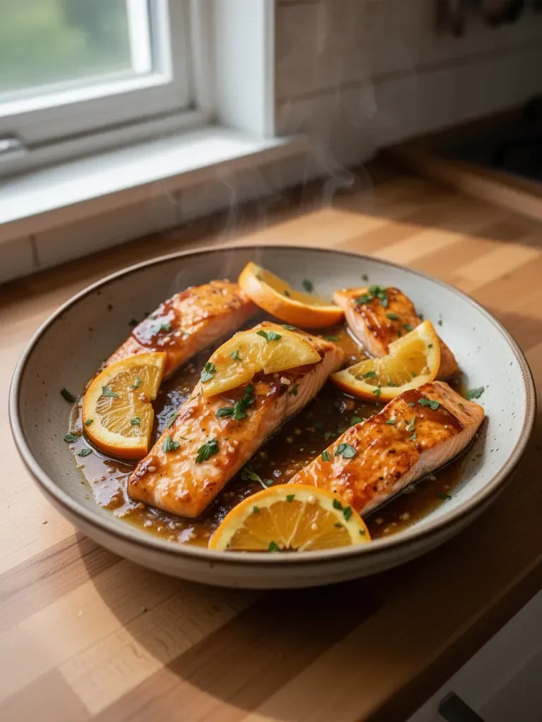 Orange Glazed Salmon