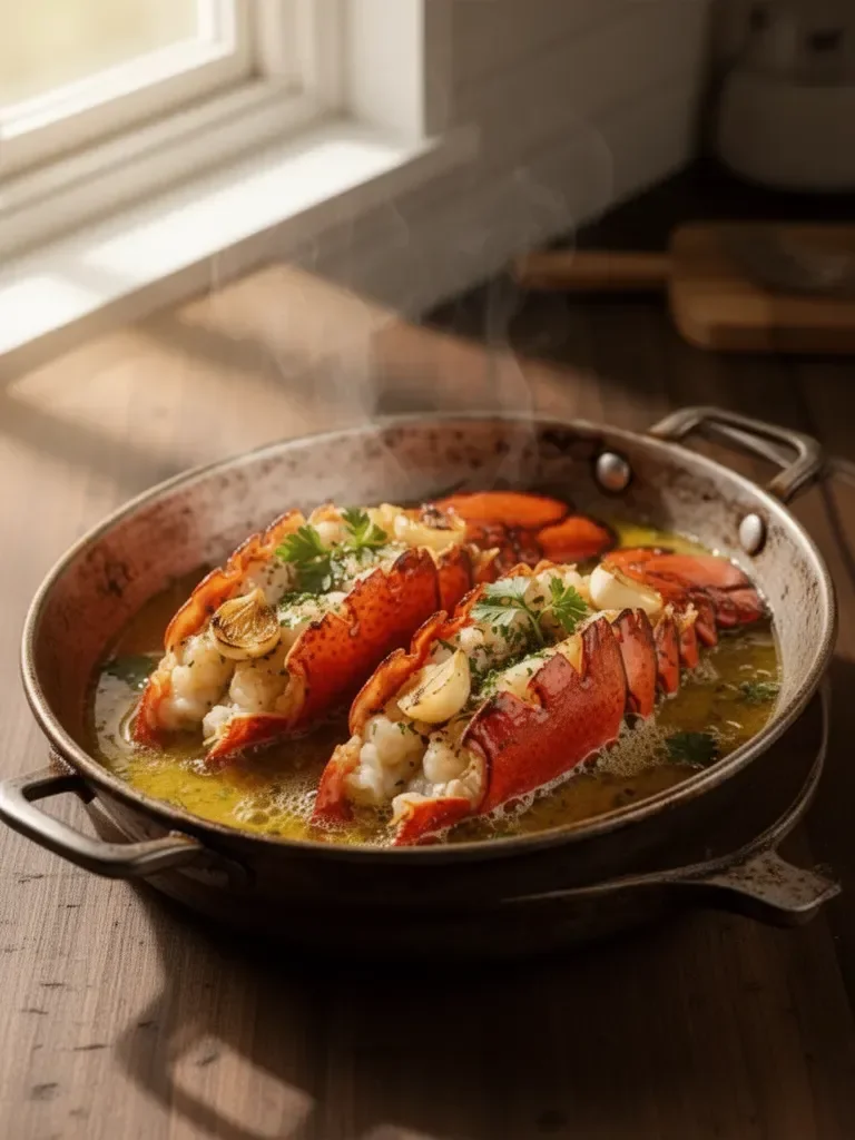 Perfect Garlic Butter Lobster Tails Oven-Roasted Easy Recipe for Beginners
