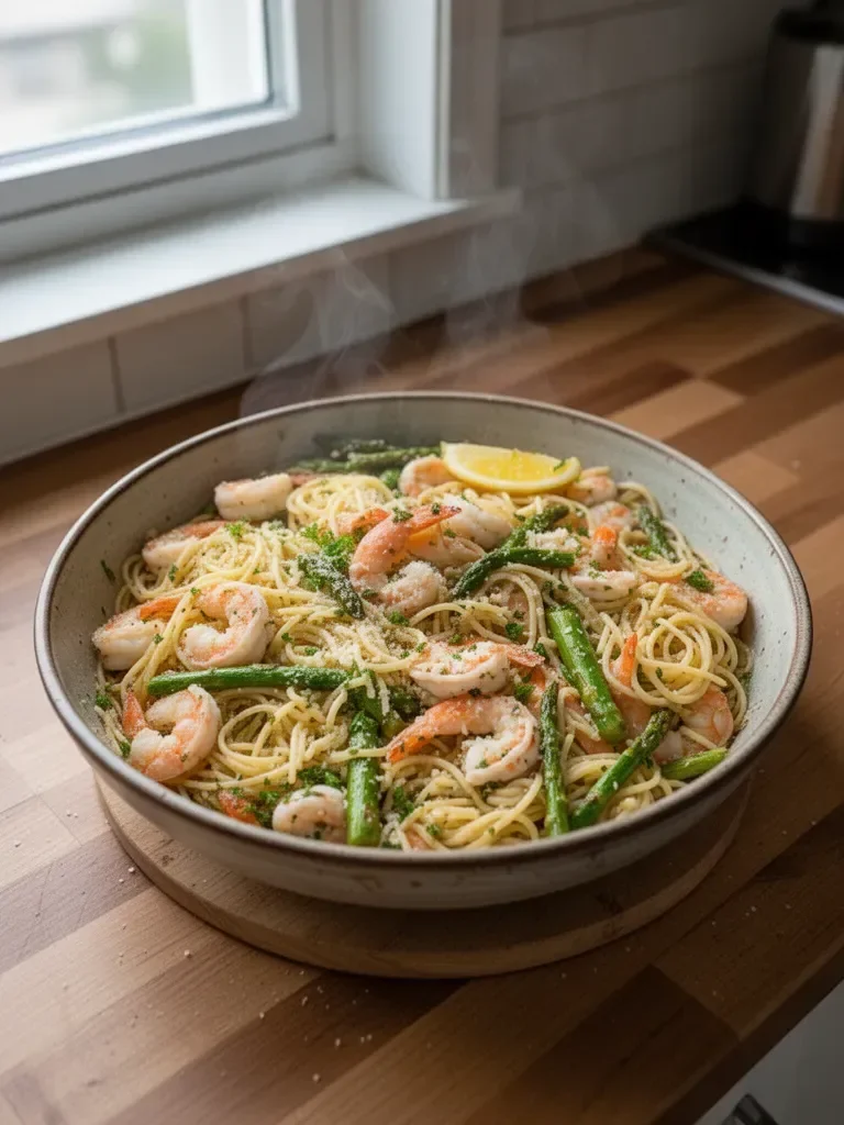 Shrimp Scampi Pasta